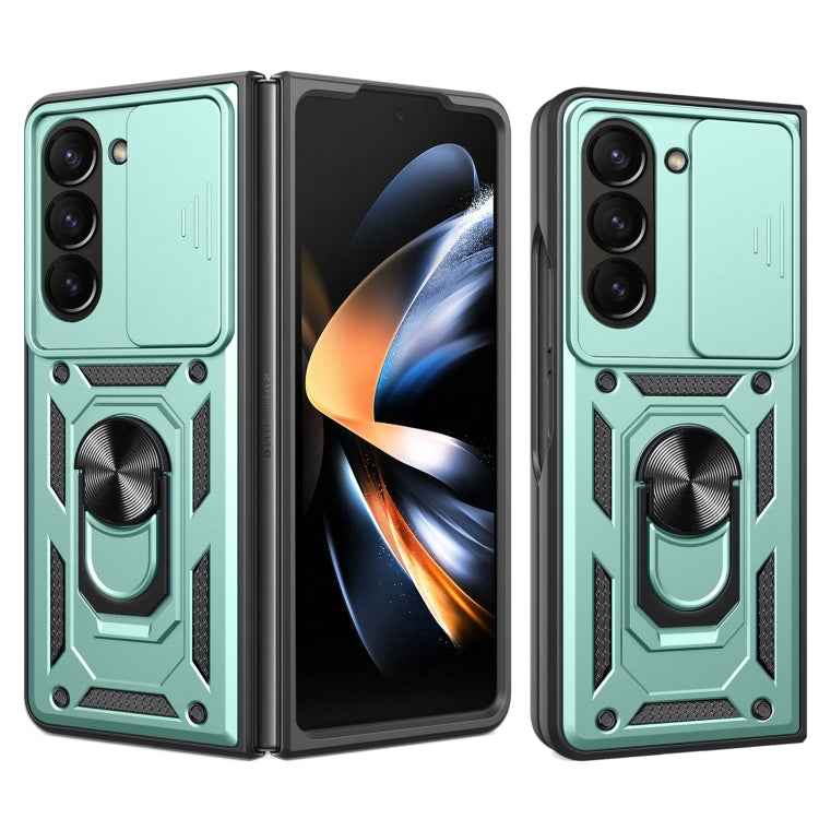 Sliding Camera Cover Design TPU+PC Phone Case, For Samsung Galaxy Z Fold7, For Samsung Galaxy Z Fold6, For Samsung Galaxy Z Fold5