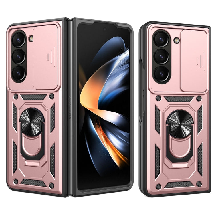 Sliding Camera Cover Design TPU+PC Phone Case, For Samsung Galaxy Z Fold7, For Samsung Galaxy Z Fold6, For Samsung Galaxy Z Fold5