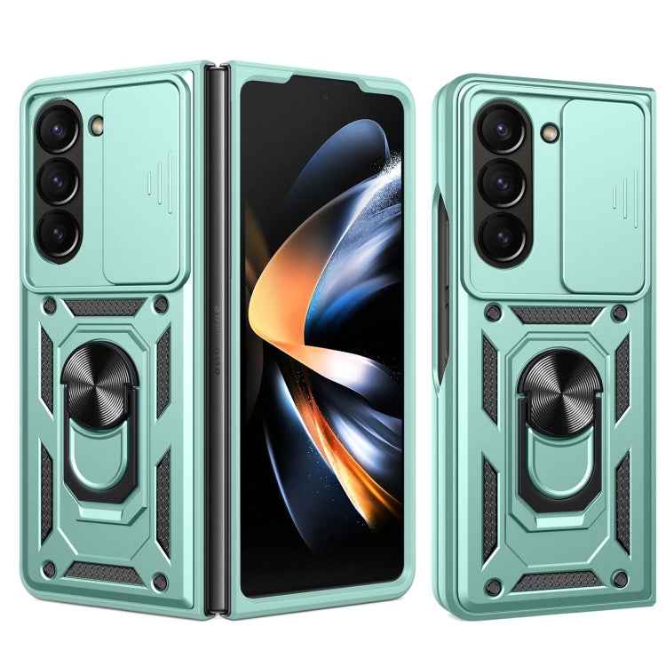 Sliding Camera Cover Design TPU+PC Phone Case, For Samsung Galaxy Z Fold7, For Samsung Galaxy Z Fold6, For Samsung Galaxy Z Fold5