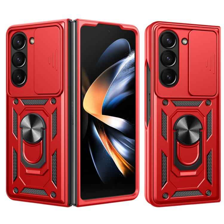 Sliding Camera Cover Design TPU+PC Phone Case, For Samsung Galaxy Z Fold7, For Samsung Galaxy Z Fold6, For Samsung Galaxy Z Fold5