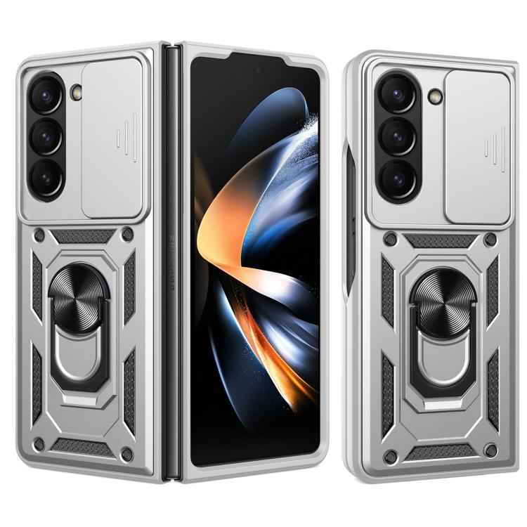 Sliding Camera Cover Design TPU+PC Phone Case, For Samsung Galaxy Z Fold7, For Samsung Galaxy Z Fold6, For Samsung Galaxy Z Fold5