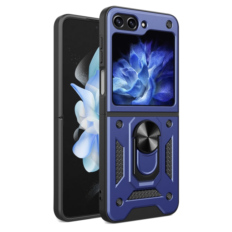 Armor Magnetic Bracket TPU+PC Phone Case, For Samsung Galaxy Z Flip8 5G, For Samsung Galaxy Z Flip7, For Samsung Galaxy Z Flip6, For Samsung Galaxy Z Flip5