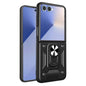 Armor Magnetic Bracket TPU+PC Phone Case, For Samsung Galaxy Z Flip8 5G, For Samsung Galaxy Z Flip7, For Samsung Galaxy Z Flip6, For Samsung Galaxy Z Flip5