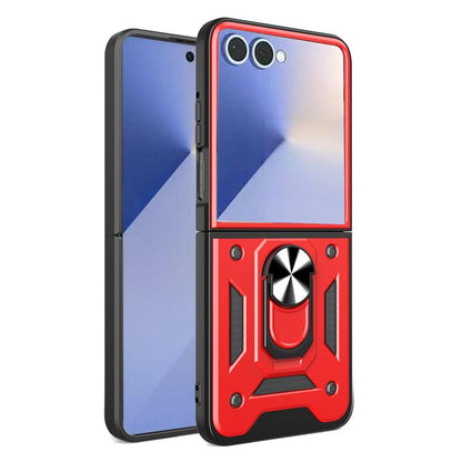 Armor Magnetic Bracket TPU+PC Phone Case, For Samsung Galaxy Z Flip8 5G, For Samsung Galaxy Z Flip7, For Samsung Galaxy Z Flip6, For Samsung Galaxy Z Flip5