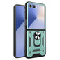 Armor Magnetic Bracket TPU+PC Phone Case, For Samsung Galaxy Z Flip8 5G, For Samsung Galaxy Z Flip7, For Samsung Galaxy Z Flip6, For Samsung Galaxy Z Flip5
