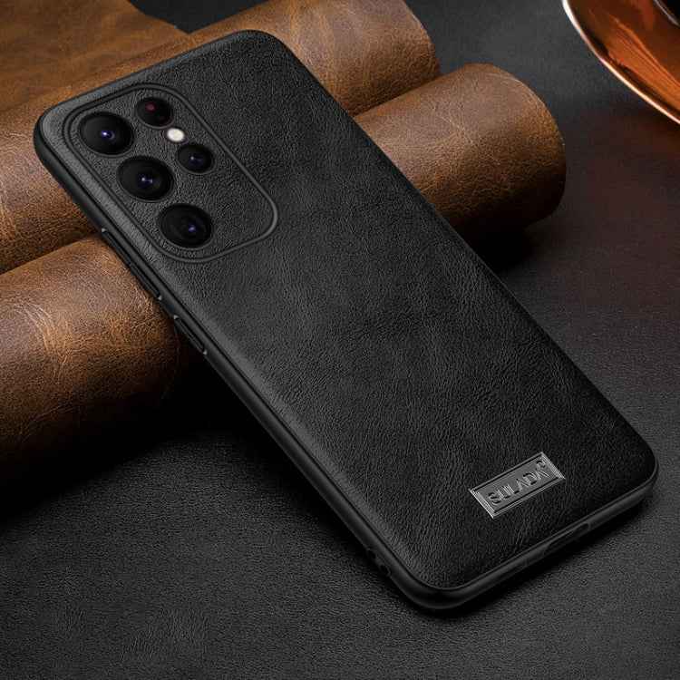 SULADA Shockproof TPU Hybrid Handmade Leather Phone Case, For Samsung Galaxy S25 5G, For Samsung Galaxy S25+ 5G, For Samsung Galaxy S25 Ultra 5G, For Samsung Galaxy S24 Ultra 5G, For Samsung Galaxy S24+ 5G, For Samsung Galaxy S24 5G                    ...