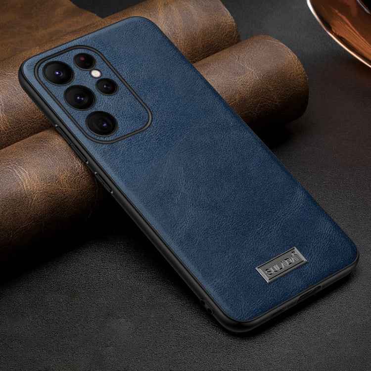 SULADA Shockproof TPU Hybrid Handmade Leather Phone Case, For Samsung Galaxy S25 5G, For Samsung Galaxy S25+ 5G, For Samsung Galaxy S25 Ultra 5G, For Samsung Galaxy S24 Ultra 5G, For Samsung Galaxy S24+ 5G, For Samsung Galaxy S24 5G                    ...