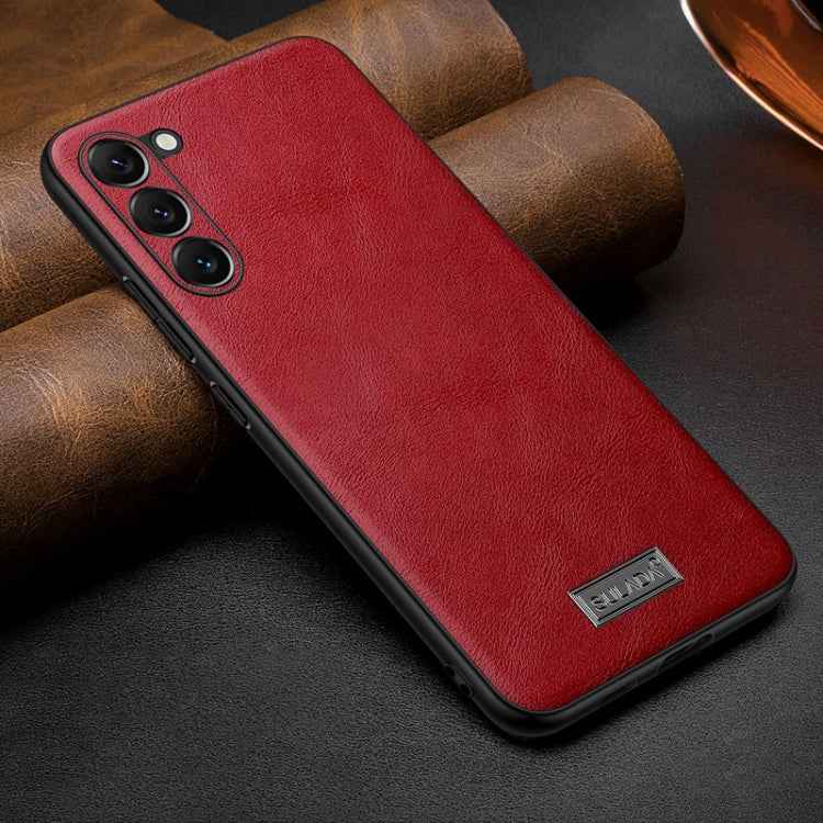SULADA Shockproof TPU Hybrid Handmade Leather Phone Case, For Samsung Galaxy S25 5G, For Samsung Galaxy S25+ 5G, For Samsung Galaxy S25 Ultra 5G, For Samsung Galaxy S24 Ultra 5G, For Samsung Galaxy S24+ 5G, For Samsung Galaxy S24 5G                    ...