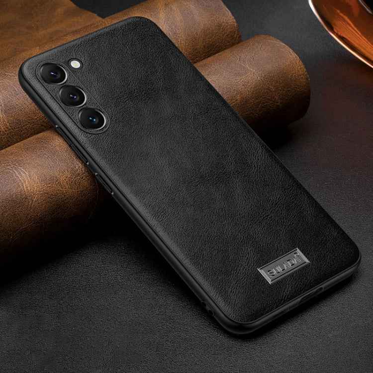 SULADA Shockproof TPU Hybrid Handmade Leather Phone Case, For Samsung Galaxy S25 5G, For Samsung Galaxy S25+ 5G, For Samsung Galaxy S25 Ultra 5G, For Samsung Galaxy S24 Ultra 5G, For Samsung Galaxy S24+ 5G, For Samsung Galaxy S24 5G                    ...