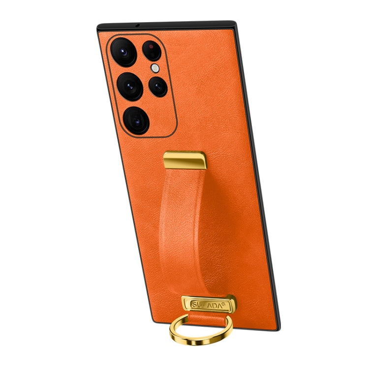 SULADA PC Hybrid Leather Texture Skin Feel Shockproof Phone Case, For Samsung Galaxy S25 5G, For Samsung Galaxy S25+ 5G, For Samsung Galaxy S25 Ultra 5G, For Samsung Galaxy S24 Ultra 5G, For Samsung Galaxy S24+ 5G, For Samsung Galaxy S24 5G            ...