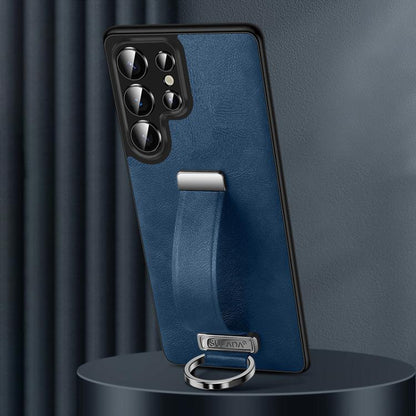 SULADA PC Hybrid Leather Texture Skin Feel Shockproof Phone Case, For Samsung Galaxy S25 5G, For Samsung Galaxy S25+ 5G, For Samsung Galaxy S25 Ultra 5G, For Samsung Galaxy S24 Ultra 5G, For Samsung Galaxy S24+ 5G, For Samsung Galaxy S24 5G            ...