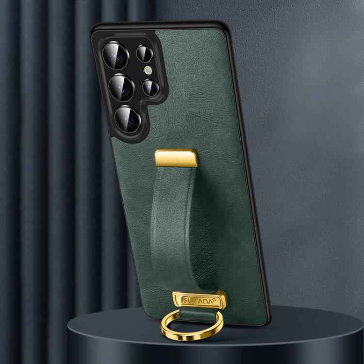 SULADA PC Hybrid Leather Texture Skin Feel Shockproof Phone Case, For Samsung Galaxy S25 5G, For Samsung Galaxy S25+ 5G, For Samsung Galaxy S25 Ultra 5G, For Samsung Galaxy S24 Ultra 5G, For Samsung Galaxy S24+ 5G, For Samsung Galaxy S24 5G            ...