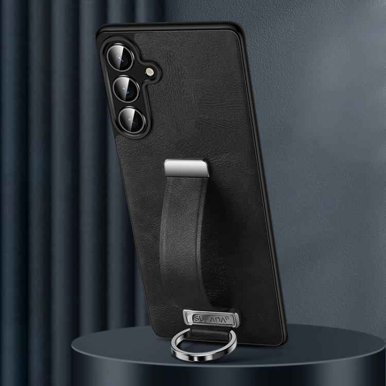 SULADA PC Hybrid Leather Texture Skin Feel Shockproof Phone Case, For Samsung Galaxy S25 5G, For Samsung Galaxy S25+ 5G, For Samsung Galaxy S25 Ultra 5G, For Samsung Galaxy S24 Ultra 5G, For Samsung Galaxy S24+ 5G, For Samsung Galaxy S24 5G            ...