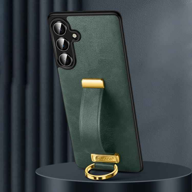 SULADA PC Hybrid Leather Texture Skin Feel Shockproof Phone Case, For Samsung Galaxy S25 5G, For Samsung Galaxy S25+ 5G, For Samsung Galaxy S25 Ultra 5G, For Samsung Galaxy S24 Ultra 5G, For Samsung Galaxy S24+ 5G, For Samsung Galaxy S24 5G            ...