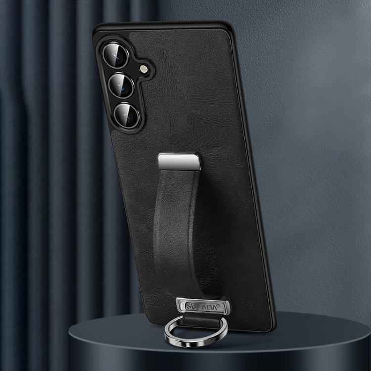 SULADA PC Hybrid Leather Texture Skin Feel Shockproof Phone Case, For Samsung Galaxy S25 5G, For Samsung Galaxy S25+ 5G, For Samsung Galaxy S25 Ultra 5G, For Samsung Galaxy S24 Ultra 5G, For Samsung Galaxy S24+ 5G, For Samsung Galaxy S24 5G            ...