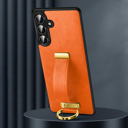 SULADA PC Hybrid Leather Texture Skin Feel Shockproof Phone Case, For Samsung Galaxy S25 5G, For Samsung Galaxy S25+ 5G, For Samsung Galaxy S25 Ultra 5G, For Samsung Galaxy S24 Ultra 5G, For Samsung Galaxy S24+ 5G, For Samsung Galaxy S24 5G            ...