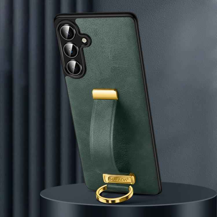 SULADA PC Hybrid Leather Texture Skin Feel Shockproof Phone Case, For Samsung Galaxy S25 5G, For Samsung Galaxy S25+ 5G, For Samsung Galaxy S25 Ultra 5G, For Samsung Galaxy S24 Ultra 5G, For Samsung Galaxy S24+ 5G, For Samsung Galaxy S24 5G            ...