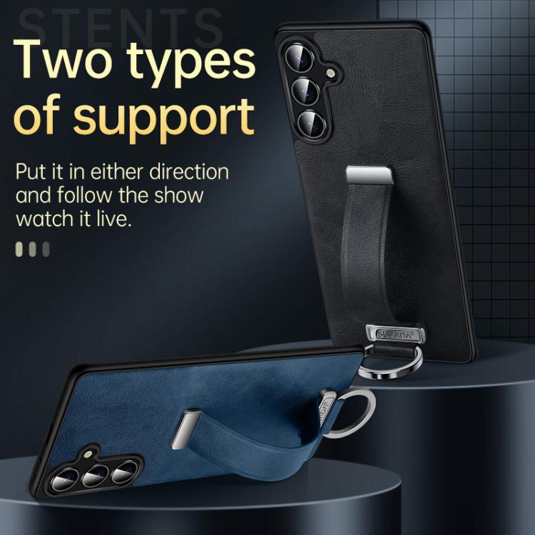 SULADA PC Hybrid Leather Texture Skin Feel Shockproof Phone Case, For Samsung Galaxy S25 5G, For Samsung Galaxy S25+ 5G, For Samsung Galaxy S25 Ultra 5G, For Samsung Galaxy S24 Ultra 5G, For Samsung Galaxy S24+ 5G, For Samsung Galaxy S24 5G            ...