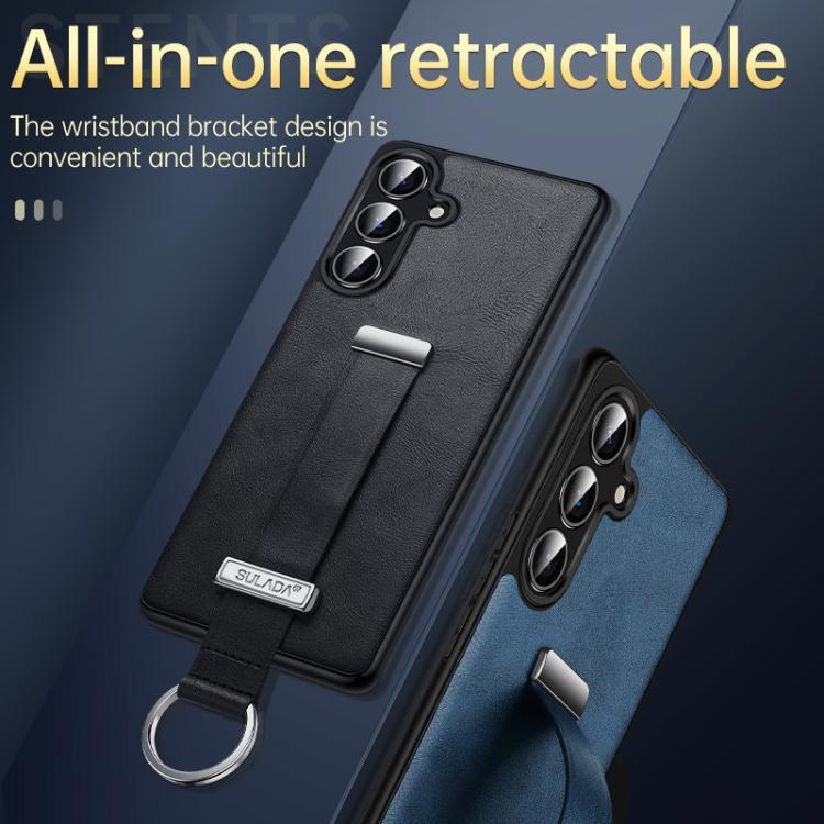 SULADA PC Hybrid Leather Texture Skin Feel Shockproof Phone Case, For Samsung Galaxy S25 5G, For Samsung Galaxy S25+ 5G, For Samsung Galaxy S25 Ultra 5G, For Samsung Galaxy S24 Ultra 5G, For Samsung Galaxy S24+ 5G, For Samsung Galaxy S24 5G            ...