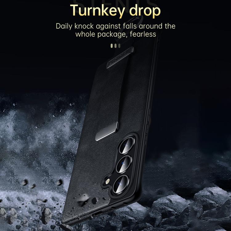 SULADA PC Hybrid Leather Texture Skin Feel Shockproof Phone Case, For Samsung Galaxy S25 5G, For Samsung Galaxy S25+ 5G, For Samsung Galaxy S25 Ultra 5G, For Samsung Galaxy S24 Ultra 5G, For Samsung Galaxy S24+ 5G, For Samsung Galaxy S24 5G            ...