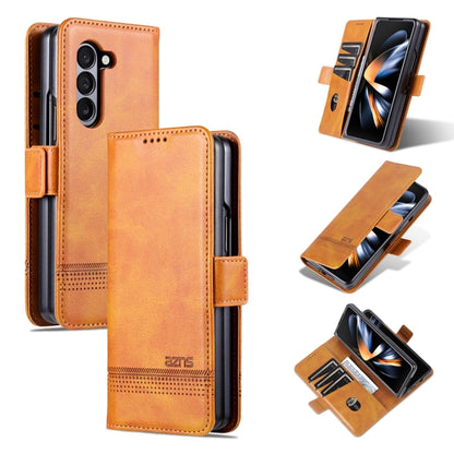 AZNS Magnetic Calf Texture Flip Leather Phone Case, For Galaxy Z Fold8 5G, For Galaxy Z Fold8 Ultra 5G, For Galaxy Z Flip8 5G, For Samsung Galaxy Z Flip7 FE / Flip6, For Samsung Galaxy Z Fold7 5G, For Samsung Galaxy Z Flip7 5G                          ...