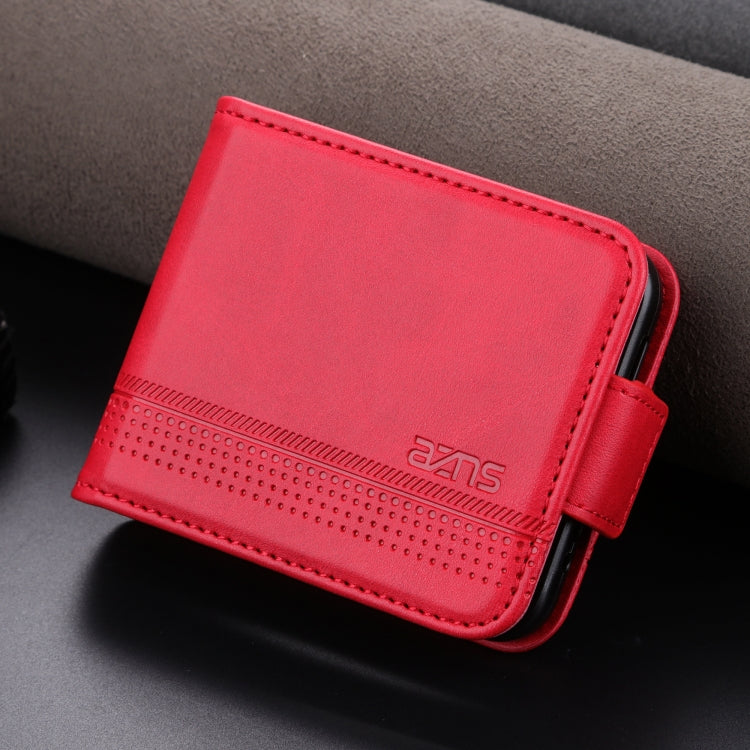 AZNS Magnetic Calf Texture Flip Leather Phone Case