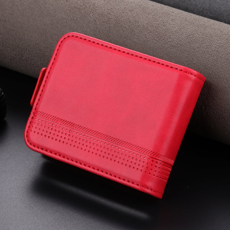 AZNS Magnetic Calf Texture Flip Leather Phone Case