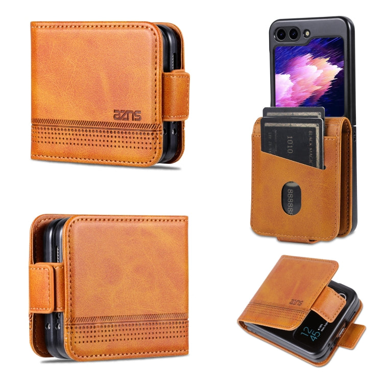 AZNS Magnetic Calf Texture Flip Leather Phone Case, For Galaxy Z Fold8 5G, For Galaxy Z Fold8 Ultra 5G, For Galaxy Z Flip8 5G, For Samsung Galaxy Z Flip7 FE / Flip6, For Samsung Galaxy Z Fold7 5G, For Samsung Galaxy Z Flip7 5G                          ...