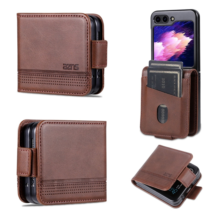 AZNS Magnetic Calf Texture Flip Leather Phone Case, For Galaxy Z Fold8 5G, For Galaxy Z Fold8 Ultra 5G, For Galaxy Z Flip8 5G, For Samsung Galaxy Z Flip7 FE / Flip6, For Samsung Galaxy Z Fold7 5G, For Samsung Galaxy Z Flip7 5G                          ...