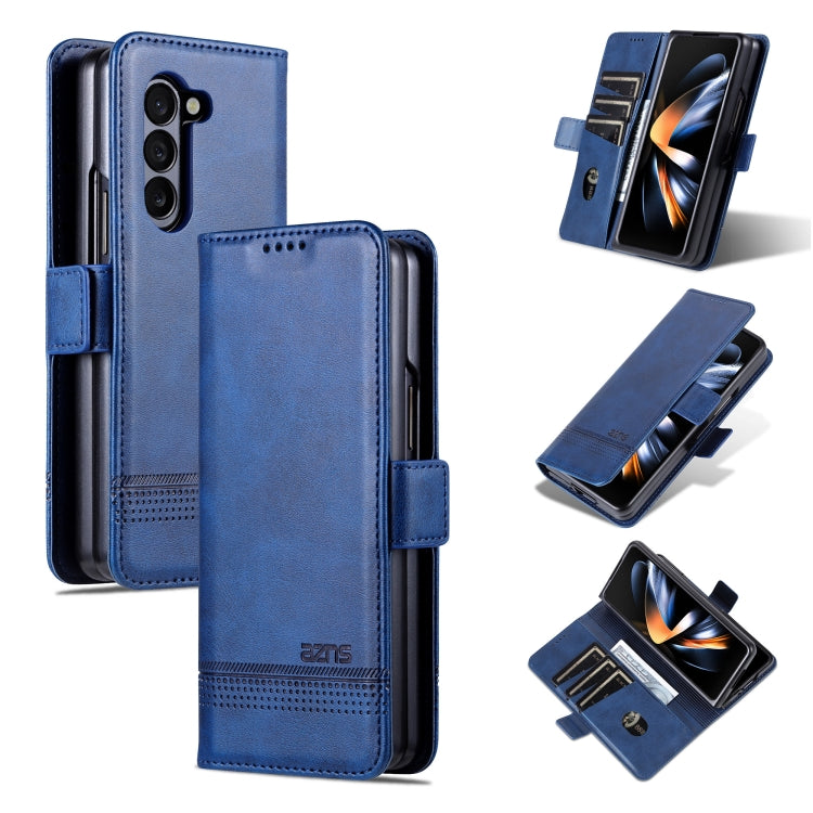 AZNS Magnetic Calf Texture Flip Leather Phone Case, For Galaxy Z Fold8 5G, For Galaxy Z Fold8 Ultra 5G, For Galaxy Z Flip8 5G, For Samsung Galaxy Z Flip7 FE / Flip6, For Samsung Galaxy Z Fold7 5G, For Samsung Galaxy Z Flip7 5G                          ...