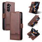 AZNS Magnetic Calf Texture Flip Leather Phone Case, For Galaxy Z Fold8 5G, For Galaxy Z Fold8 Ultra 5G, For Galaxy Z Flip8 5G, For Samsung Galaxy Z Flip7 FE / Flip6, For Samsung Galaxy Z Fold7 5G, For Samsung Galaxy Z Flip7 5G                          ...