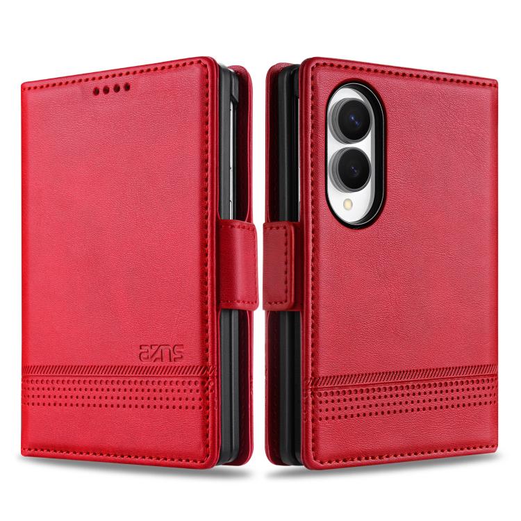 AZNS Magnetic Calf Texture Flip Leather Phone Case, For Galaxy Z Fold8 5G, For Galaxy Z Fold8 Ultra 5G, For Galaxy Z Flip8 5G, For Samsung Galaxy Z Flip7 FE / Flip6, For Samsung Galaxy Z Fold7 5G, For Samsung Galaxy Z Flip7 5G                          ...