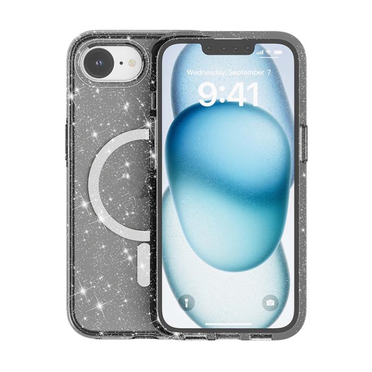 Terminator Style Glitter Powder MagSafe Magnetic Phone Case