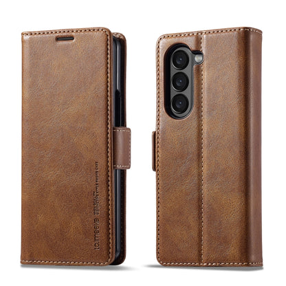 LC.IMEEKE RFID Anti-theft Leather Phone Case, For Galaxy Z Fold8 5G, For Galaxy Z Fold8 Ultra 5G, For Galaxy Z Flip8 5G, For Samsung Galaxy Z Flip6 / Flip7 FE, For Samsung Galaxy Z Fold7 5G, For Samsung Galaxy Z Flip7 5G, For Samsung Galaxy Z Fold6 5G ...
