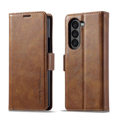 LC.IMEEKE RFID Anti-theft Leather Phone Case, For Galaxy Z Fold8 5G, For Galaxy Z Fold8 Ultra 5G, For Galaxy Z Flip8 5G, For Samsung Galaxy Z Flip6 / Flip7 FE, For Samsung Galaxy Z Fold7 5G, For Samsung Galaxy Z Flip7 5G, For Samsung Galaxy Z Fold6 5G ...
