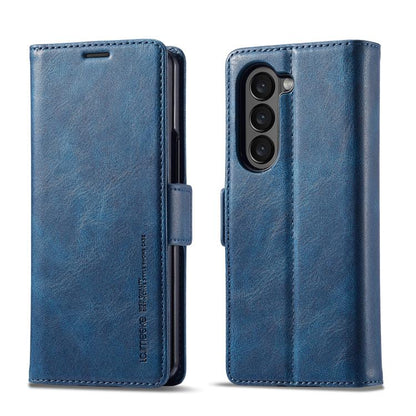 LC.IMEEKE RFID Anti-theft Leather Phone Case, For Galaxy Z Fold8 5G, For Galaxy Z Fold8 Ultra 5G, For Galaxy Z Flip8 5G, For Samsung Galaxy Z Flip6 / Flip7 FE, For Samsung Galaxy Z Fold7 5G, For Samsung Galaxy Z Flip7 5G, For Samsung Galaxy Z Fold6 5G ...
