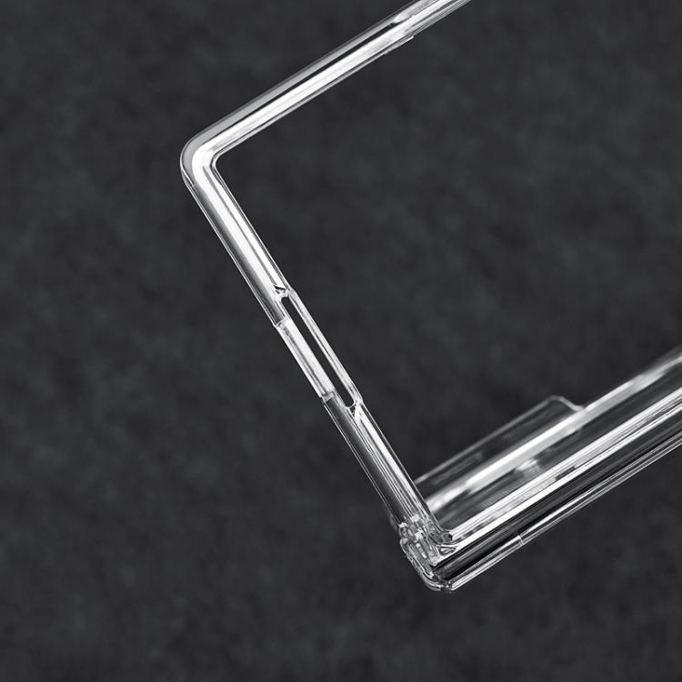 3 in 1 PC Transparent Shockproof Protective Phone Case