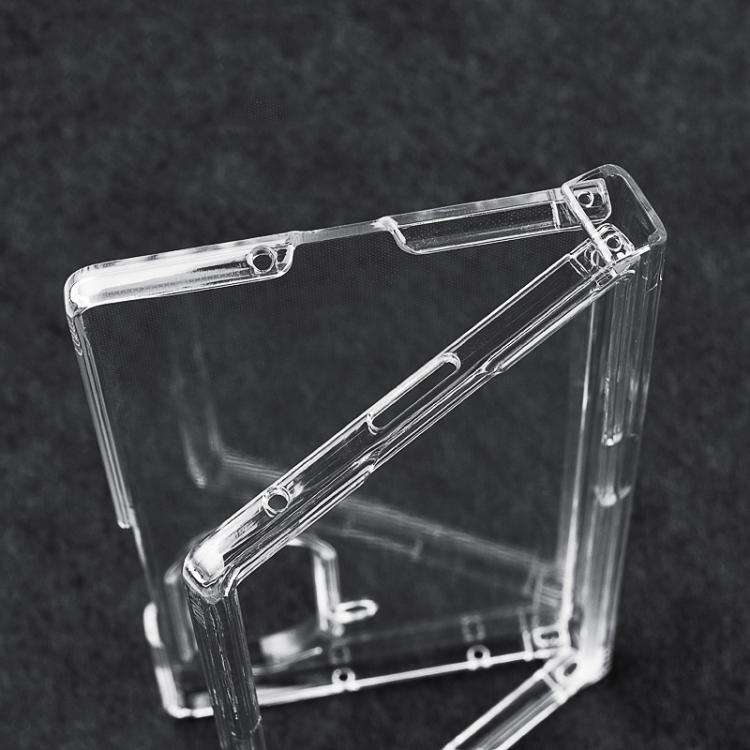 3 in 1 PC Transparent Shockproof Protective Phone Case