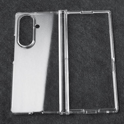 3 in 1 PC Transparent Shockproof Protective Phone Case, For Galaxy Z Fold8 5G, For Galaxy Z Flip8 5G, For Samsung Galaxy Z Fold7, For Samsung Galaxy Z Flip7, For Samsung Galaxy Z Flip6, For Samsung Galaxy Z Fold6, For Samsung Galaxy Z Fold5            ...
