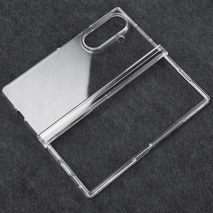 3 in 1 PC Transparent Shockproof Protective Phone Case, For Galaxy Z Fold8 5G, For Galaxy Z Flip8 5G, For Samsung Galaxy Z Fold7, For Samsung Galaxy Z Flip7, For Samsung Galaxy Z Flip6, For Samsung Galaxy Z Fold6, For Samsung Galaxy Z Fold5            ...