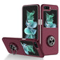 Armor Ring Holder Phone Case, For Galaxy Z Fold8 Ultra 5G, For Galaxy Z Flip8 5G, For Samsung Galaxy Z Flip7 FE / Flip6, For Samsung Galaxy Z Fold6 5G, For Samsung Galaxy Z Fold5 5G, For Samsung Galaxy Z Flip5 5G