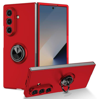 Armor Ring Holder Phone Case, For Galaxy Z Fold8 Ultra 5G, For Galaxy Z Flip8 5G, For Samsung Galaxy Z Flip7 FE / Flip6, For Samsung Galaxy Z Fold6 5G, For Samsung Galaxy Z Fold5 5G, For Samsung Galaxy Z Flip5 5G