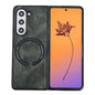 Crazy Horse Texture Magnetic Magsafe PU Phone Case, For Galaxy Z Fold8 Ultra 5G, For Galaxy Z Flip8 5G, For Samsung Galaxy Z Flip7 5G, For Samsung Galaxy Z Fold5, For Samsung Galaxy Z Flip5