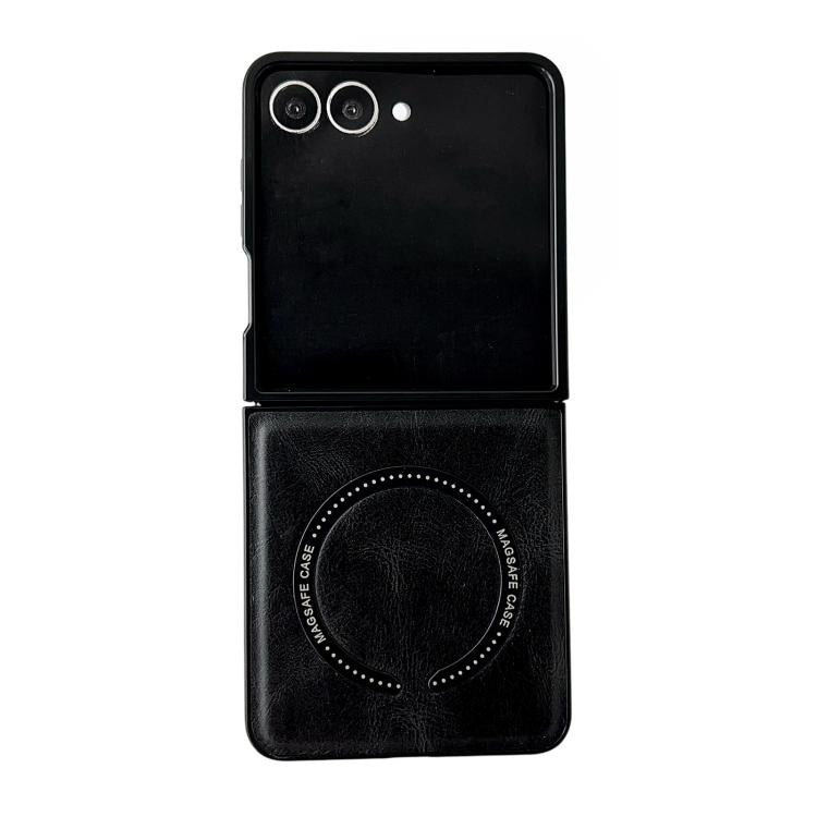 Crazy Horse Texture Magnetic Magsafe PU Phone Case, For Galaxy Z Fold8 Ultra 5G, For Galaxy Z Flip8 5G, For Samsung Galaxy Z Flip7 5G, For Samsung Galaxy Z Fold5, For Samsung Galaxy Z Flip5