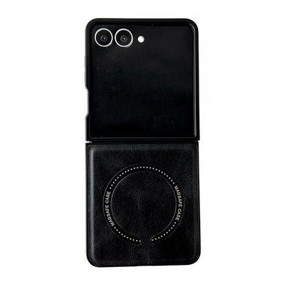 Crazy Horse Texture Magnetic Magsafe PU Phone Case, For Galaxy Z Fold8 Ultra 5G, For Galaxy Z Flip8 5G, For Samsung Galaxy Z Flip7 5G, For Samsung Galaxy Z Fold5, For Samsung Galaxy Z Flip5