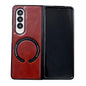 Crazy Horse Texture Magnetic Magsafe PU Phone Case, For Galaxy Z Fold8 Ultra 5G, For Galaxy Z Flip8 5G, For Samsung Galaxy Z Flip7 5G, For Samsung Galaxy Z Fold5, For Samsung Galaxy Z Flip5