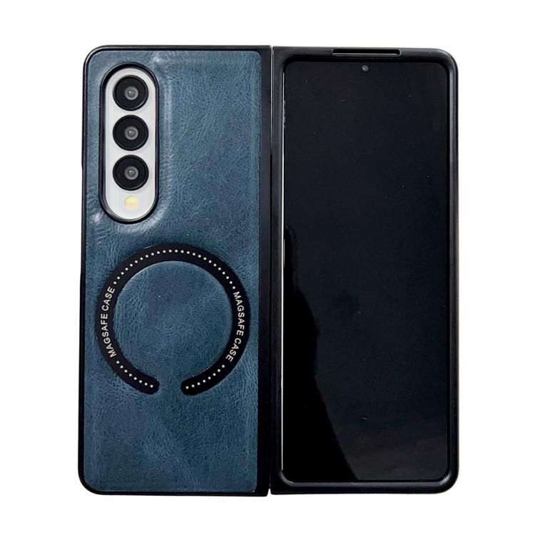Crazy Horse Texture Magnetic Magsafe PU Phone Case, For Galaxy Z Fold8 Ultra 5G, For Galaxy Z Flip8 5G, For Samsung Galaxy Z Flip7 5G, For Samsung Galaxy Z Fold5, For Samsung Galaxy Z Flip5