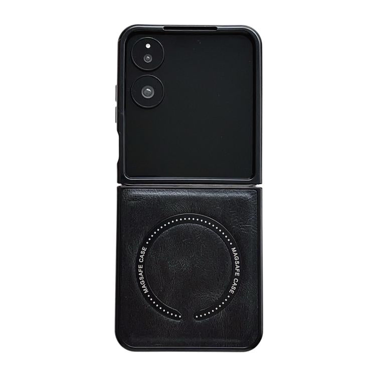Crazy Horse Texture Magnetic Magsafe PU Phone Case, For Galaxy Z Fold8 Ultra 5G, For Galaxy Z Flip8 5G, For Samsung Galaxy Z Flip7 5G, For Samsung Galaxy Z Fold5, For Samsung Galaxy Z Flip5
