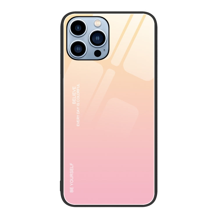 Gradient Color Glass Phone Case