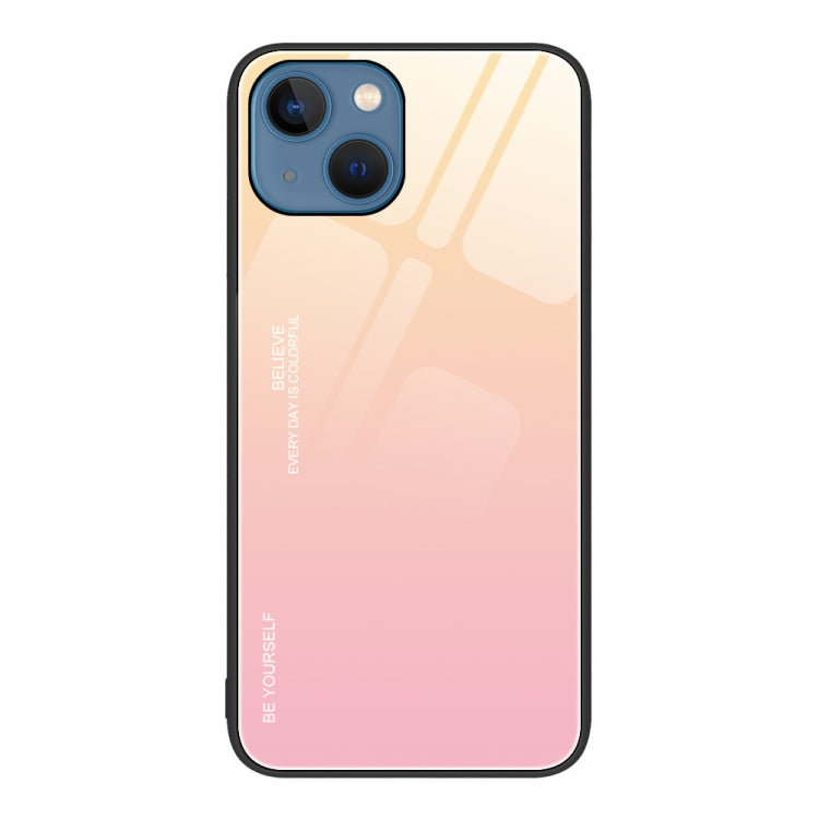 Gradient Color Glass Phone Case